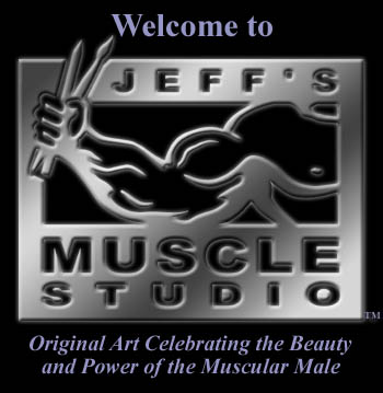 Jeff's Muscle Studio logo